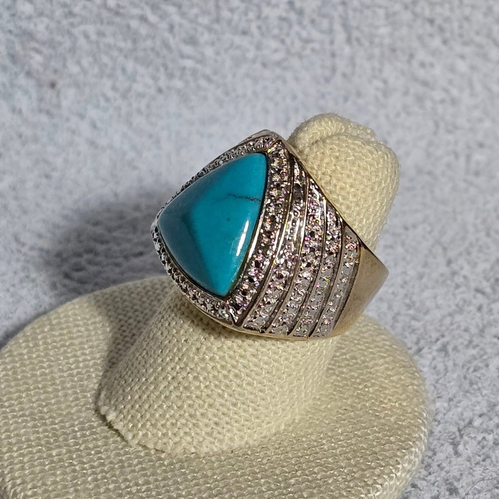 Sterling Silver & Turquoise Ring